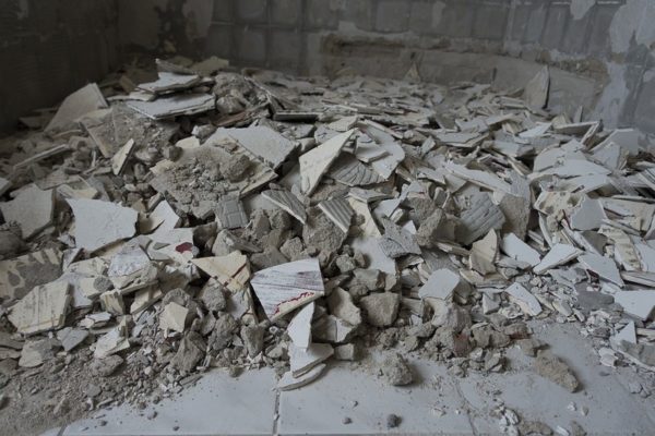 Location de container pour déchets de construction